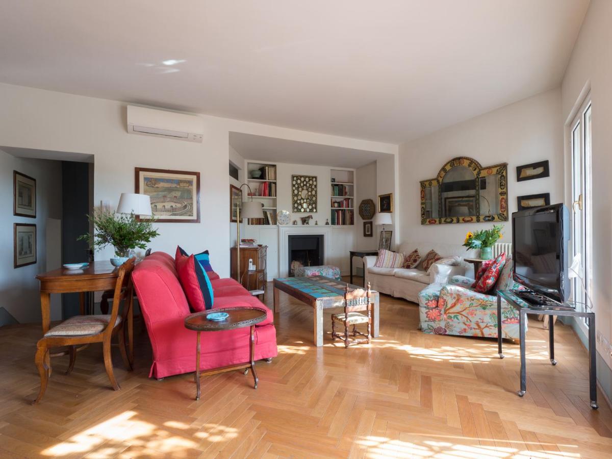 Ferienwohnung Piazza Lovatelli Luxury Penthouse Rom Exterior foto
