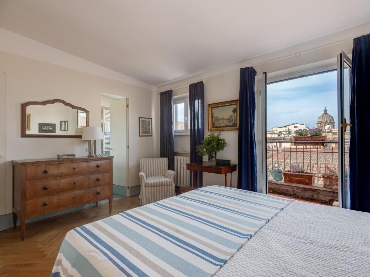 Ferienwohnung Piazza Lovatelli Luxury Penthouse Rom Exterior foto