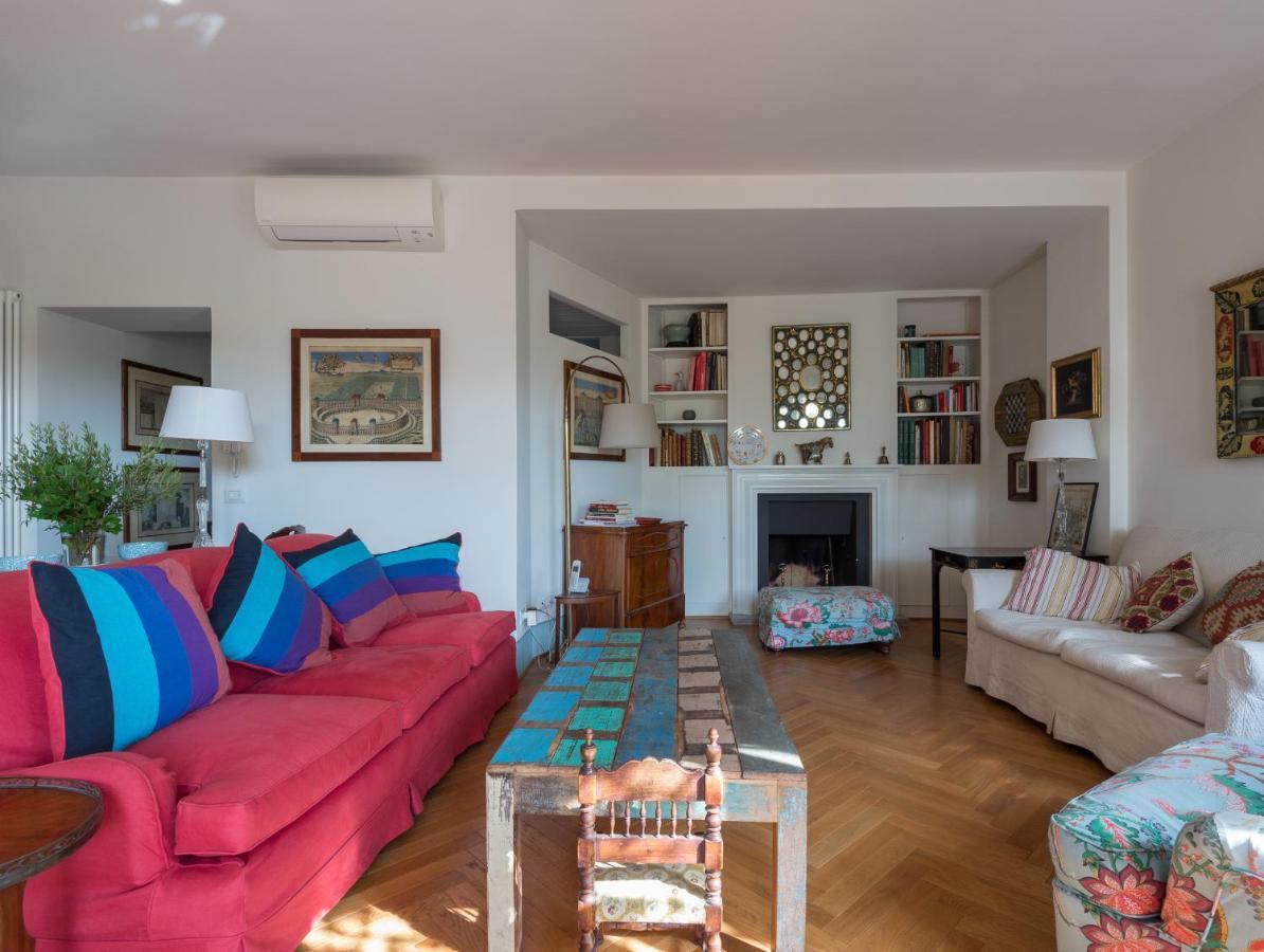 Ferienwohnung Piazza Lovatelli Luxury Penthouse Rom Exterior foto