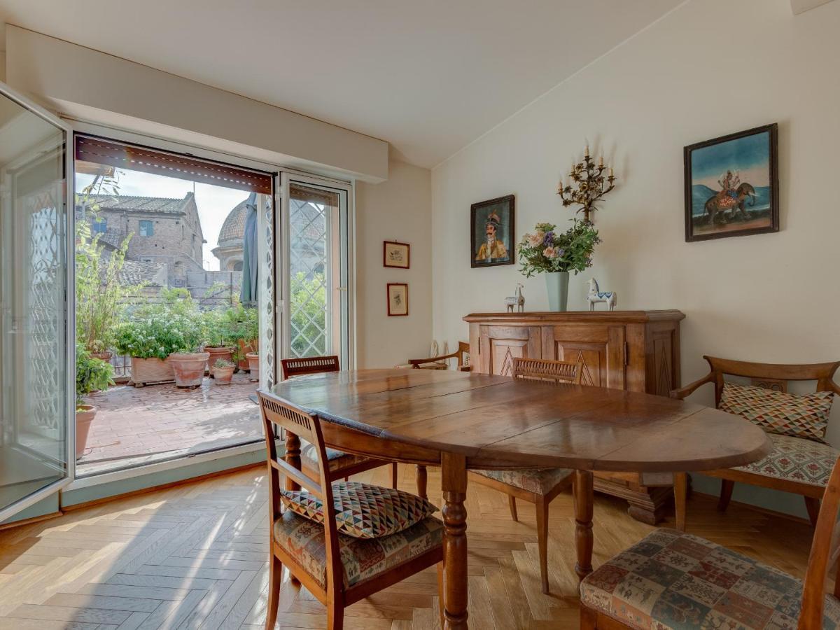 Ferienwohnung Piazza Lovatelli Luxury Penthouse Rom Exterior foto